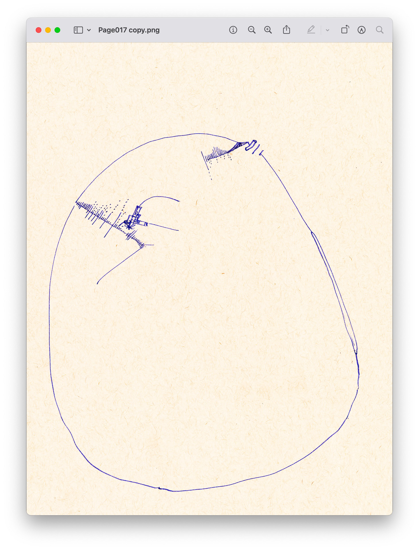 drawings made with simple lines